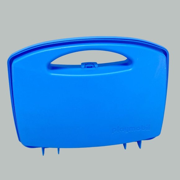 Playmobil Empty Plastic Storage Carrying Case Blue - Picture 4 of 9